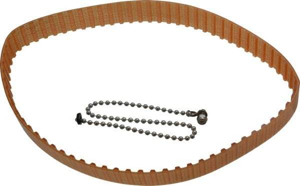 Mini-Skimmer - 8" Reach Oil Skimmer Belt - 7-7/8" Long Cogged Belt, For Use with Belt Oil Skimmers - Exact Tool & Supply