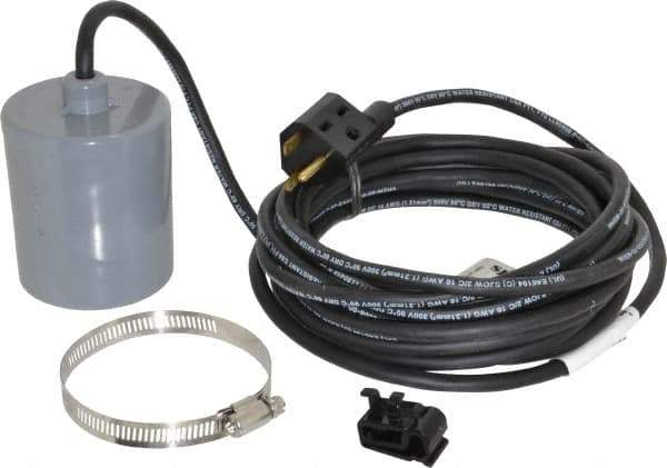 Berkeley - 230 AC Volt, Sump, Sew and Eff, Float Switch - 20 Ft. Cord Length, PVC - Exact Tool & Supply