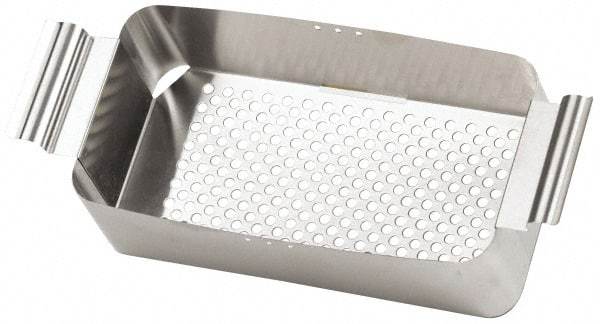 L&R Ultrasonic - Parts Washer Basket - 4" High x 6" Wide x 11-3/4" Long, Use with Ultrasonic Cleaners - Exact Tool & Supply