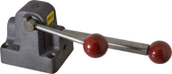 Heinrich - 3-11/16" Base Width/Diam, Work Positioner - 10" Bar Length, 4-1/4" Base Length, 3-15/16" Max Height, Model Number 9-PA - Exact Tool & Supply
