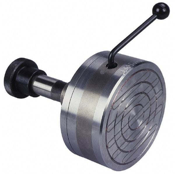 Harig - 4-3/4" Chuck Diam, Magnetic Chuck - 5C Compatible Collet Series, Use with Spin-Indexers - Exact Tool & Supply