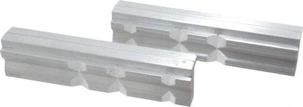 Wilton - 5" Jaw Width, Aluminum, Vise Jaw Cap - Magnetic Attachment - Exact Tool & Supply