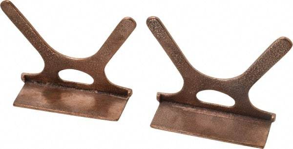 Wilton - 3-1/2" Jaw Width, Copper, Vise Jaw Cap - Exact Tool & Supply