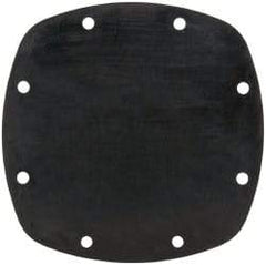 Made in USA - 1 Piece Vise Diaphragm - Rubber, 6" Wide, 6" High - Exact Tool & Supply