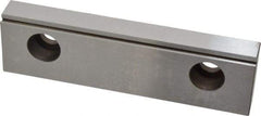 Kurt - 6" Wide x 1.635" High x 0.725" Thick, Step Vise Jaw - Steel, Fixed Jaw, Compatible with 6" Vises - Exact Tool & Supply