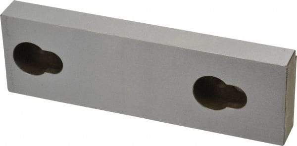 Kurt - 5.969" Wide x 1.88" High x 0.725" Thick, Step Vise Jaw - Steel, Fixed Jaw, Compatible with 6" Vises - Exact Tool & Supply