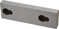Kurt - 5.969" Wide x 1.88" High x 0.725" Thick, Step Vise Jaw - Steel, Fixed Jaw, Compatible with 6" Vises - Exact Tool & Supply