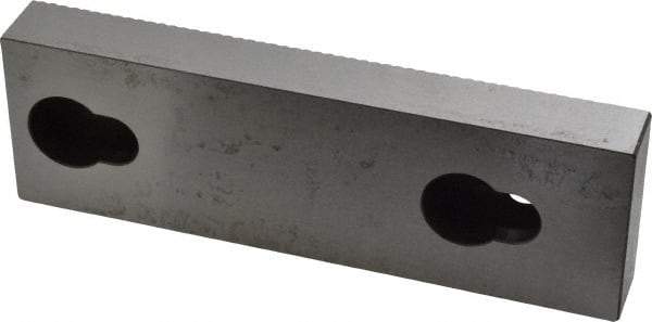 Kurt - 5.969" Wide x 1.88" High x 0.725" ThickFlat/No Step Vise Jaw - Steel, Fixed Jaw, Compatible with 6" Vises - Exact Tool & Supply