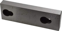 Kurt - 5.969" Wide x 1.88" High x 0.725" ThickFlat/No Step Vise Jaw - Steel, Fixed Jaw, Compatible with 6" Vises - Exact Tool & Supply