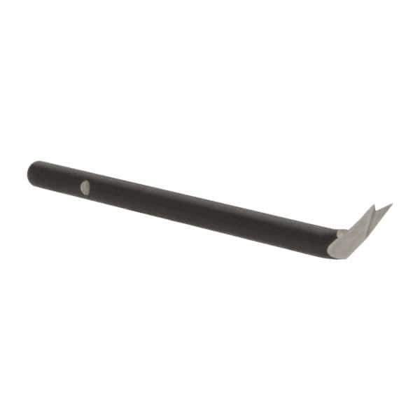 Shaviv - E Bi-Directional High Speed Steel Deburring Scraper Blade - Use on Hole Back-Edge, Sheet & Straight Edge Surfaces, Reversible, Adjustable - Exact Tool & Supply