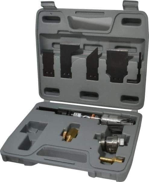 Florida Pneumatic - 18 Volt Pneumatic Gasket Scraper Kit - 10,000 to 19,500 RPM, 1/4 Inch Inlet - Exact Tool & Supply