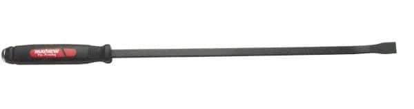 Mayhew - 25" OAL Curved Screwdriver Pry Bar - 1/2" Wide - Exact Tool & Supply