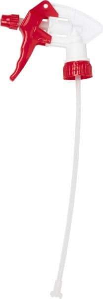 Continental - Trigger Sprayer - Red, 9-3/4" Dip Tube Length - Exact Tool & Supply