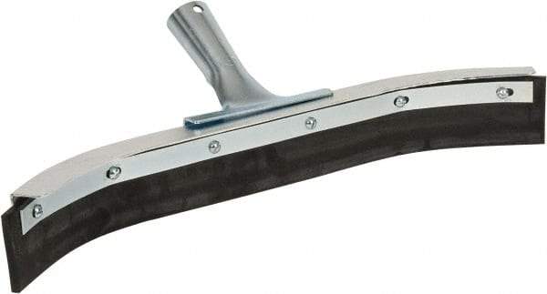 Haviland - 18" Rubber Blade Floor Squeegee - Black, Metal Holder - Exact Tool & Supply