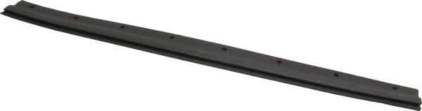 Haviland - 24 Inch Wide Blade, Curved, Straight Frame Squeegee Refill - Rubber Blade, 2 Inch High Blade, Double Edge, Gray - Exact Tool & Supply