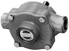 Pentair - 6-Roller Pump, Ni-Resist Housing Material, Roller Spray Pump Only - 3/4 Inch Inlet Size, 3/4 Inch Outlet Size, 300 psi Max Working Pressure, 1200 Max RPM, Viton, Lip, 416 Stainless Steel, NPT - Exact Tool & Supply
