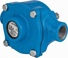 Pentair - 6-Roller Pump, Cast Iron Housing Material, Roller Spray Pump Only - 3/4 Inch Inlet Size, 3/4 Inch Outlet Size, 300 psi Max Working Pressure, 1200 Max RPM, Viton, Lip, 416 Stainless Steel, NPT - Exact Tool & Supply