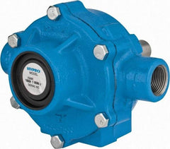 Pentair - 8-Roller Pump, Cast Iron Housing Material, Roller Spray Pump Only - 3/4 Inch Inlet Size, 3/4 Inch Outlet Size, 300 psi Max Working Pressure, 1000 Max RPM, Viton, Lip, 416 Stainless Steel, NPT - Exact Tool & Supply
