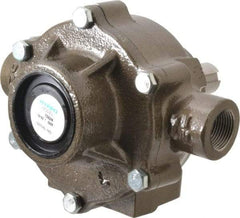 Pentair - 8-Roller Pump, Ni-Resist Housing Material, Roller Spray Pump Only - 3/4 Inch Inlet Size, 3/4 Inch Outlet Size, 300 psi Max Working Pressure, 1000 Max RPM, Viton, Lip, 416 Stainless Steel, NPT - Exact Tool & Supply
