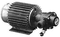 Pentair - 12 Input Voltage, 34.8 Amperage Rating, DC, Roller Spray Pump and Motor - 3/4 Inch Inlet Size, 3/4 Inch Outlet Size, 90 psi Max Working Pressure, 1600 Max RPM, Viton, Lip, 416 Stainless Steel, NPT - Exact Tool & Supply