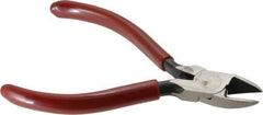Proto - 4-7/16" OAL, Cutting Pliers - 19/32" Jaw Length x 9/16" Jaw Width, Round Head, Plastisol Handle - Exact Tool & Supply