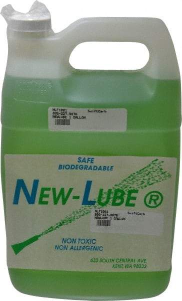 Superbee - New-Lube, 1 Gal Bottle Cutting Fluid - Water Soluble, For Cleaning - Exact Tool & Supply