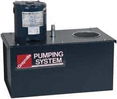 Graymills - 6 Gallon Tank Capacity, 1/4" Nozzle Diam, 4' Coolant Line, Flood Coolant System - 18" Tank Length x 9-1/2" Tank Width x 9" Tank Height - Exact Tool & Supply