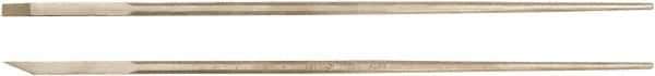 Ampco - 68" OAL Pry Bar - 1-3/8" Wide, Aluminum Bronze - Exact Tool & Supply