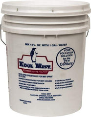 Kool Mist - Formula 78, 5 Gal Pail Cutting Fluid - Water Soluble - Exact Tool & Supply