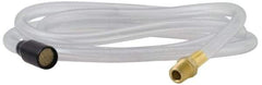 Kool Mist - 4' Hose Length, Air Line Hose - For Mist Coolant Systems - Exact Tool & Supply