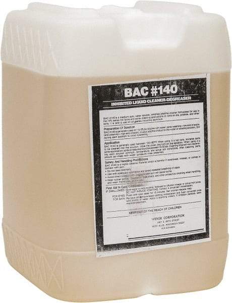 Made in USA - 5 Gal Pail Parts Washer Fluid - Water-Based - Exact Tool & Supply