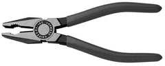 Knipex - 7" OAL, 15/32" Capacity, Insulated Wire Cutting Pliers - Standard Head - Exact Tool & Supply