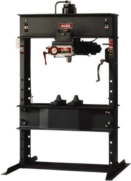 Dake - 150 Ton Electric Shop Press - 16 Inch Stroke, 2 HP - Exact Tool & Supply
