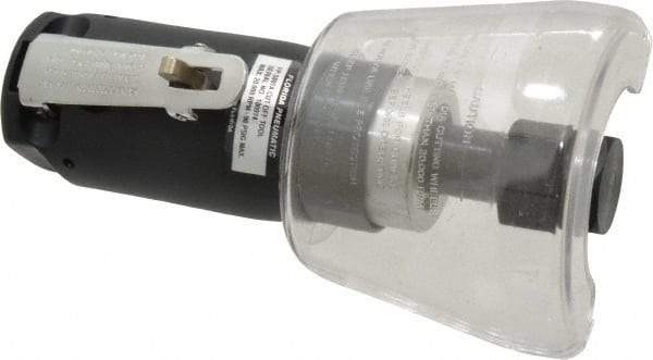 Florida Pneumatic - 3" Wheel Diam, 20,000 RPM, Pneumatic Cutoff & Cutoff-Grinder Tool - Straight Handle, 1/4 NPT Inlet - Exact Tool & Supply