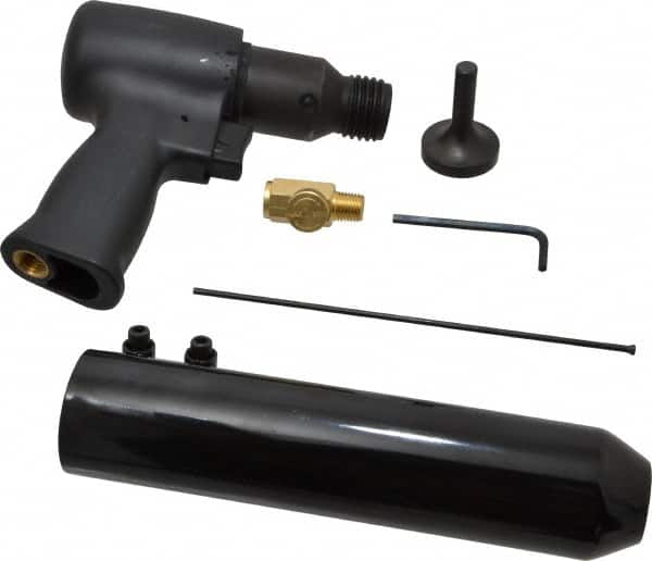 Florida Pneumatic - 3,700 BPM, Pneumatic Inline Needle Scaler - Exact Tool & Supply
