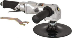 Florida Pneumatic - 7" Max Disc, 4,500 RPM, Pneumatic Handheld Disc Sander - 16 CFM, 1/4 NPT Inlet, 1 hp, 90 psi - Exact Tool & Supply