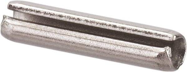 Value Collection - 5/64" Diam x 3/8" Long Slotted Spring Pin - Grade 18-8 Stainless Steel - Exact Tool & Supply