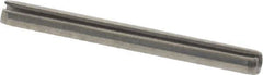 Value Collection - 3/32" Diam x 1" Long Slotted Spring Pin - Grade 18-8 Stainless Steel - Exact Tool & Supply