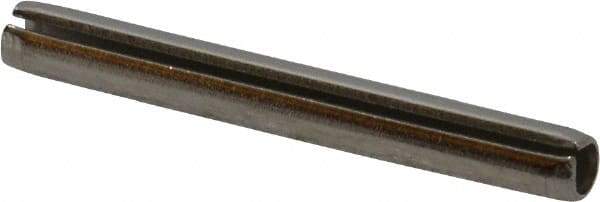 Value Collection - 5/32" Diam x 1-3/8" Long Slotted Spring Pin - Grade 18-8 Stainless Steel - Exact Tool & Supply
