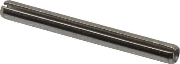 Value Collection - 5/32" Diam x 1-1/2" Long Slotted Spring Pin - Grade 18-8 Stainless Steel - Exact Tool & Supply
