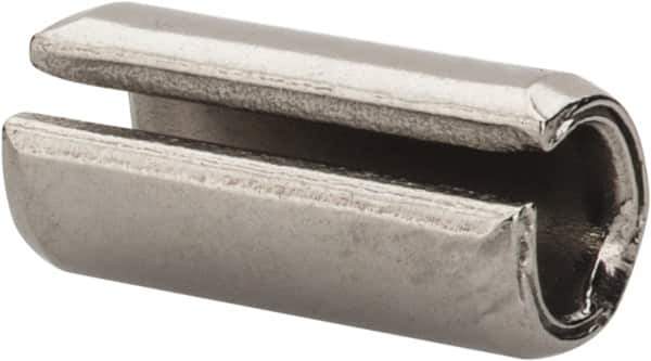 Value Collection - 3/16" Diam x 7/16" Long Slotted Spring Pin - Grade 18-8 Stainless Steel - Exact Tool & Supply
