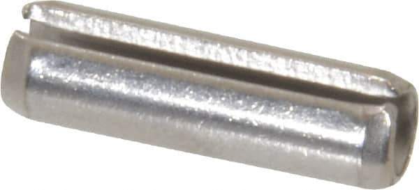 Value Collection - 7/32" Diam x 3/4" Long Slotted Spring Pin - Grade 18-8 Stainless Steel - Exact Tool & Supply