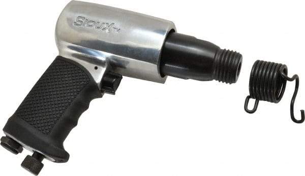 Sioux Tools - 3,200 BPM, 2.6 Inch Long Stroke, Pneumatic Hammer Kit - 4 CFM Air Consumption, 1/4 NPT Inlet - Exact Tool & Supply