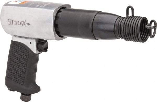 Sioux Tools - 2,200 BPM, 3.8 Inch Long Stroke, Pneumatic Hammer Kit - 4 CFM Air Consumption, 1/4 NPT Inlet - Exact Tool & Supply