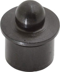 Gibraltar - 0.3748" Nose Diam, 5/16" Nose Length, 3/4" Collar Diam, Bullet Straight Locating Pin - Steel, 0.6267" Tail Diam, 1/2" Tail Length, 7/8" OAL, +0.0000" Tolerance - Exact Tool & Supply