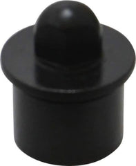 Gibraltar - 0.3748" Nose Diam, 5/16" Nose Length, 3/4" Collar Diam, Bullet Straight Locating Pin - Steel, 0.6267" Tail Diam, 1/2" Tail Length, 7/8" OAL, Relieved, +0.0000" Tolerance - Exact Tool & Supply