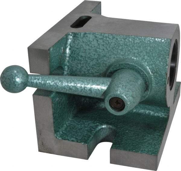 Interstate - Series 5C, 1/32 to 1-1/8" Collet Capacity, Horizontal/Vertical Standard Collet Holding Fixture - Manually Activated, 3-5/8" Base Diam Width, 4" High - Exact Tool & Supply