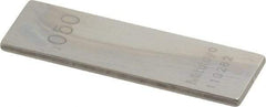Mitutoyo - 0.05" Rectangular Steel Gage Block - Accuracy Grade 0, Includes Certificate of Inspection - Exact Tool & Supply