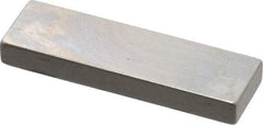 Mitutoyo - 0.136" Rectangular Steel Gage Block - Accuracy Grade 0, Includes Certificate of Inspection - Exact Tool & Supply