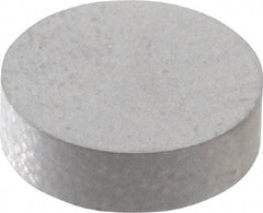 Fairlane - Flat Tooth Pattern, 3/8" Diam, Solid Carbide, Round Positioning Gripper Pad - 1/8" High - Exact Tool & Supply